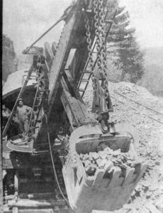 OLD STEAM EQUIPMENT USED IN CONSTRUCTING THE ASHOKAN DAM Image